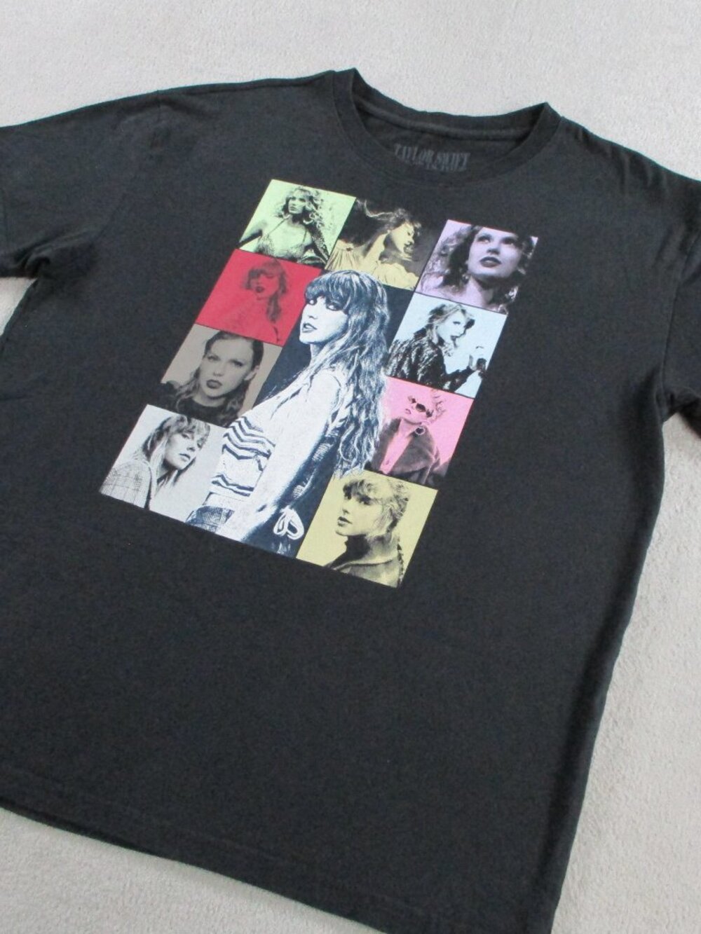 Taylor Swift Eras Tour T Shirt Adult Large Black Graphic Print Official Tee - Picture 2 of 10